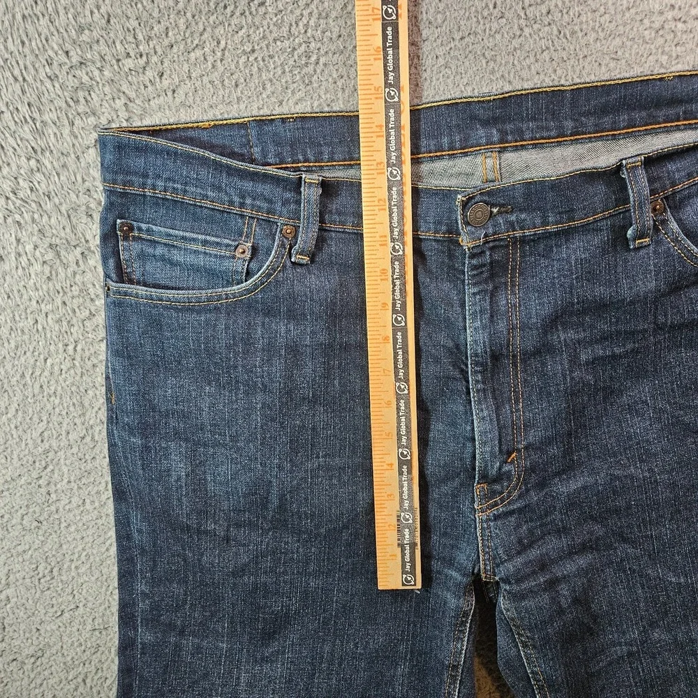 Levi's 541 Jeans Men 42‎ x36 Zip Fly Dark Wash Straight Leg